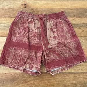 BDG Men’s Tropical Floral Shorts